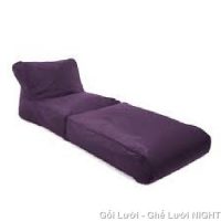 Gối lười hạt xốp Sofa kiêm giường GL167 (Chất liệu Kate phi mát lạnh)
